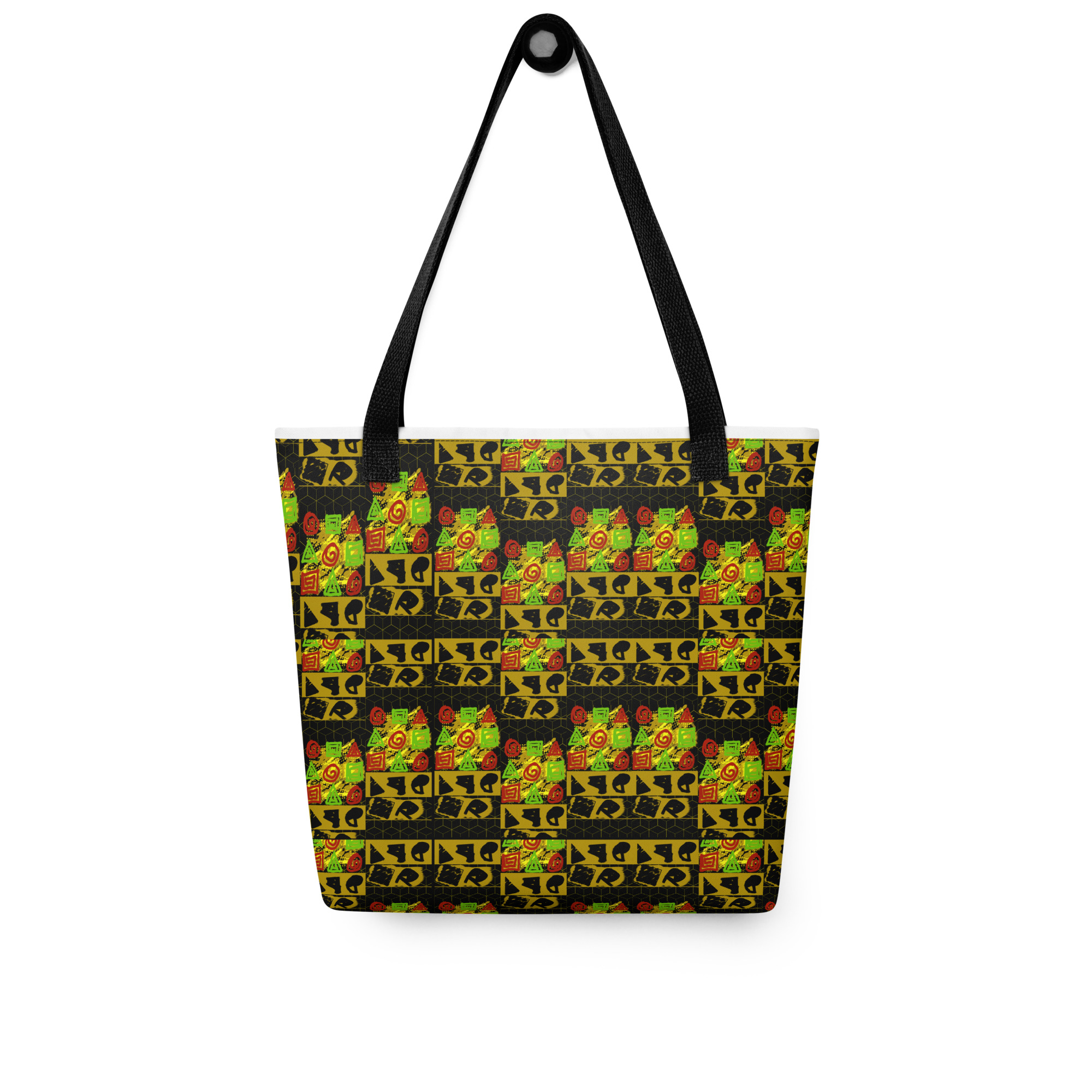 Night Lit Pattern Tote Bag